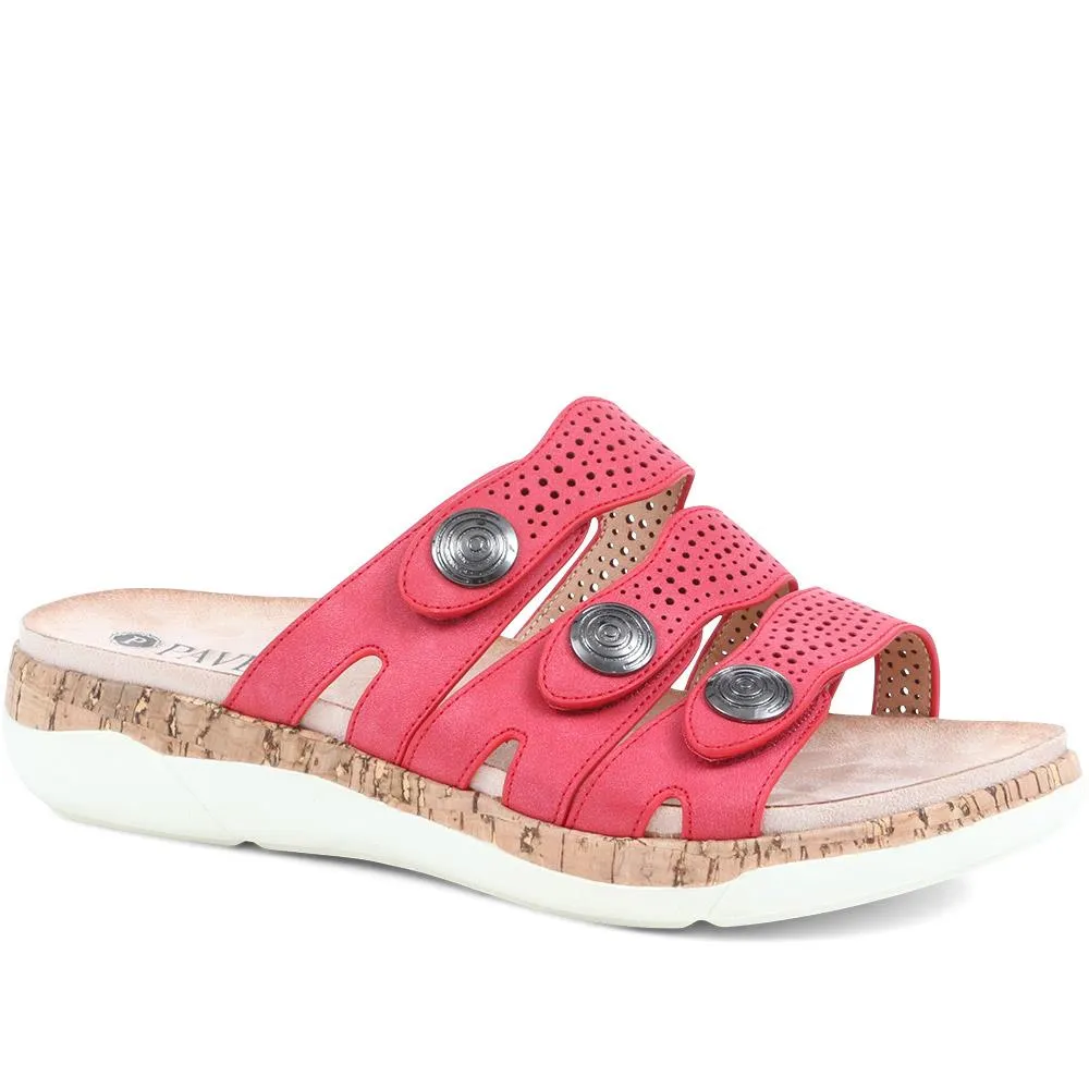 Touch-Fastening Mule Sandals - BAIZH37009 / 323 458
