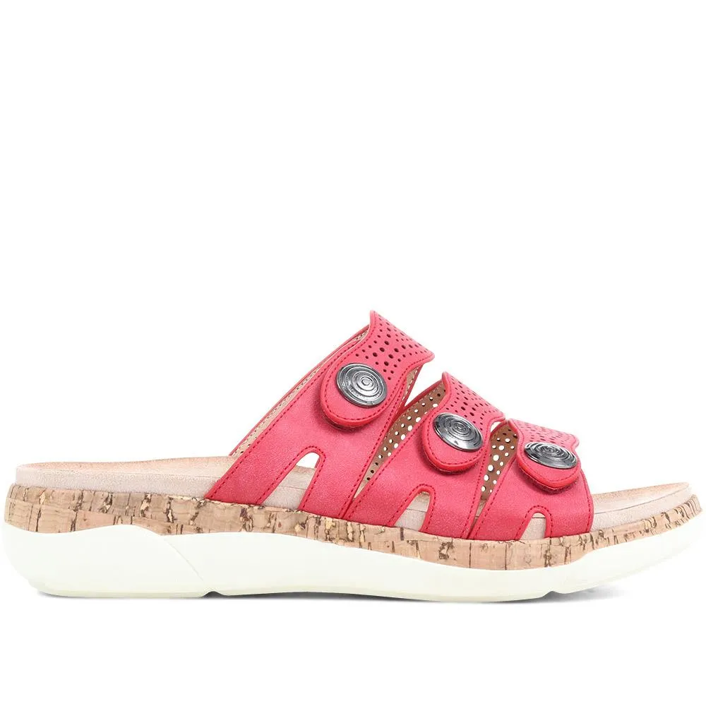 Touch-Fastening Mule Sandals - BAIZH37009 / 323 458