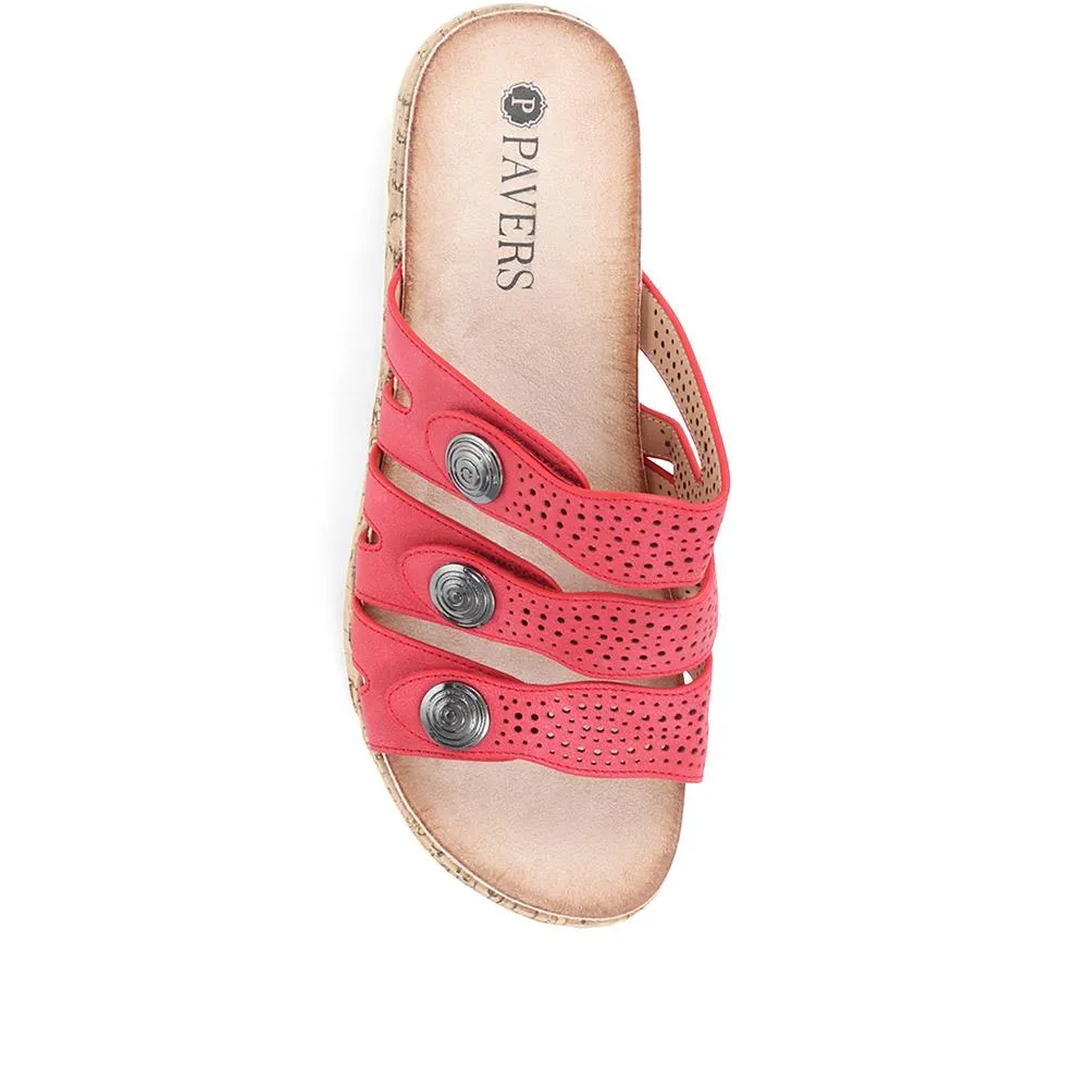 Touch-Fastening Mule Sandals - BAIZH37009 / 323 458