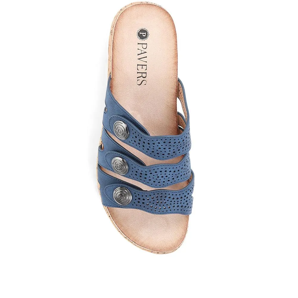 Touch-Fastening Mule Sandals - BAIZH37009 / 323 458