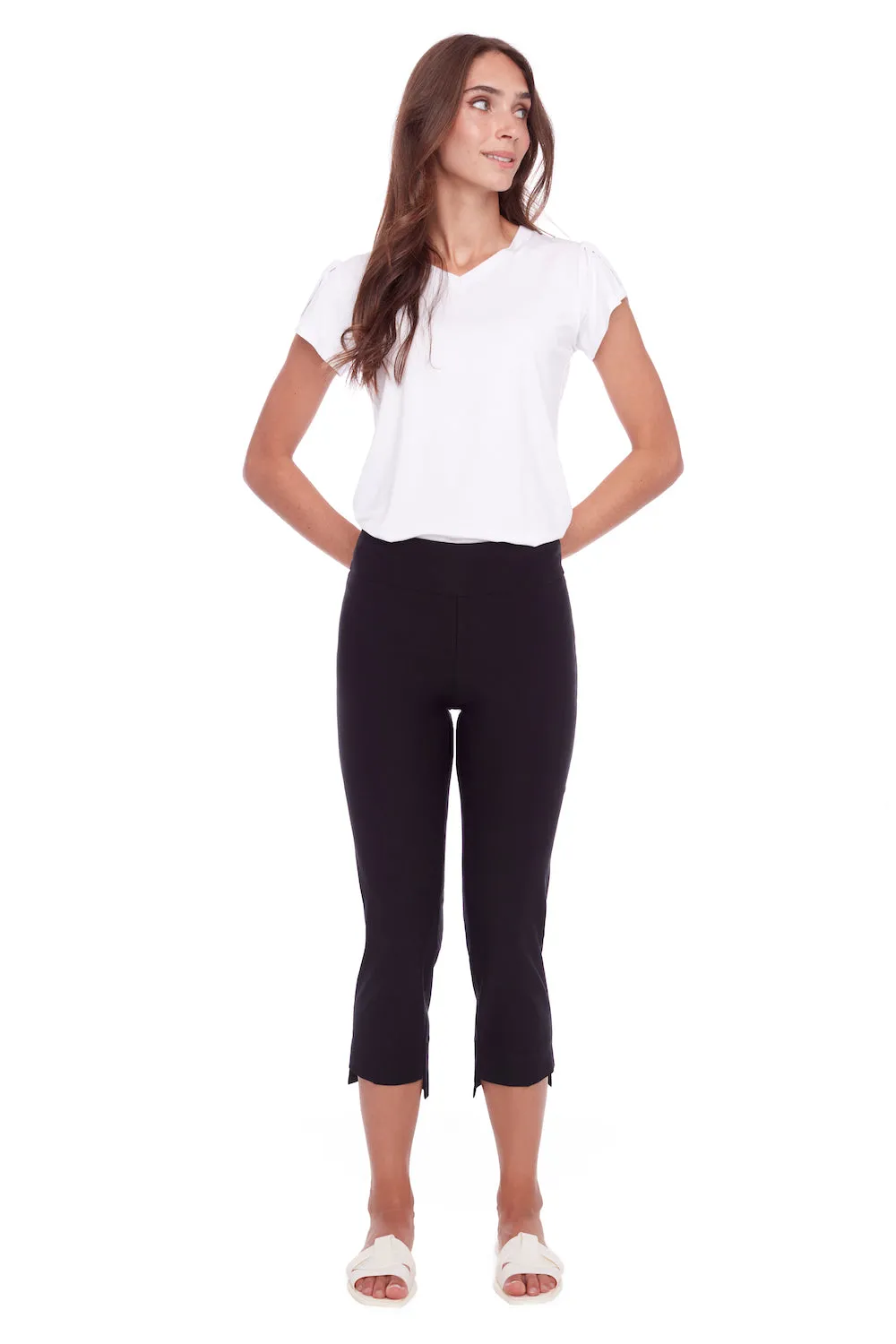 UP! Techno 23 inch Crop Pant in Black 68073UP