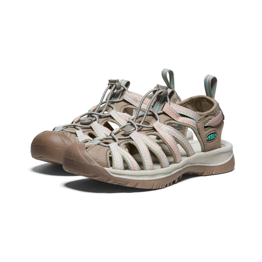 WOMEN'S WHISPER - TAUPE/ CORAL